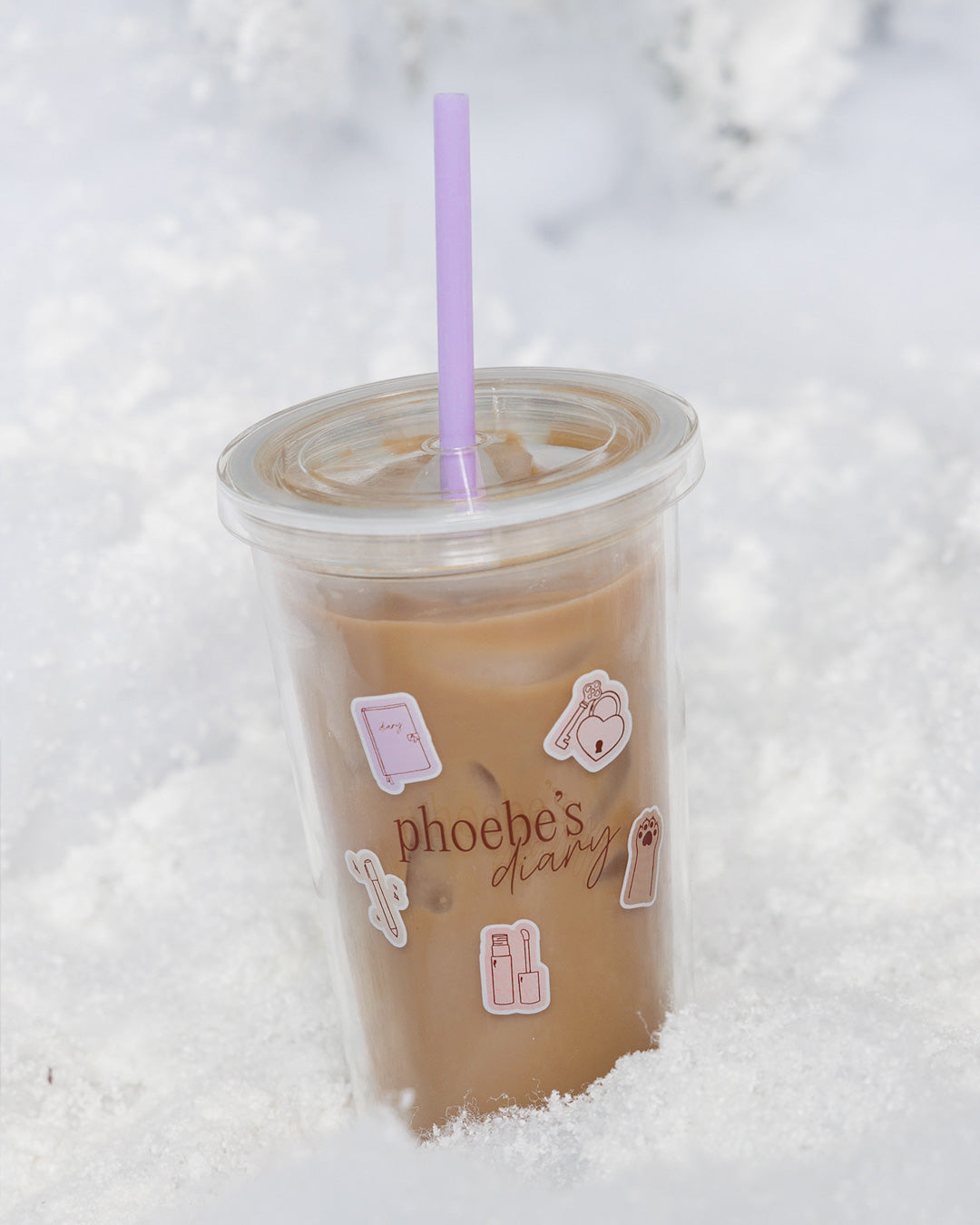 Drink Tumbler with Straw