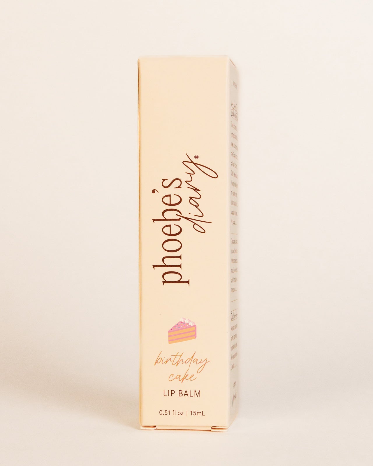 Lip Balm - Birthday Cake